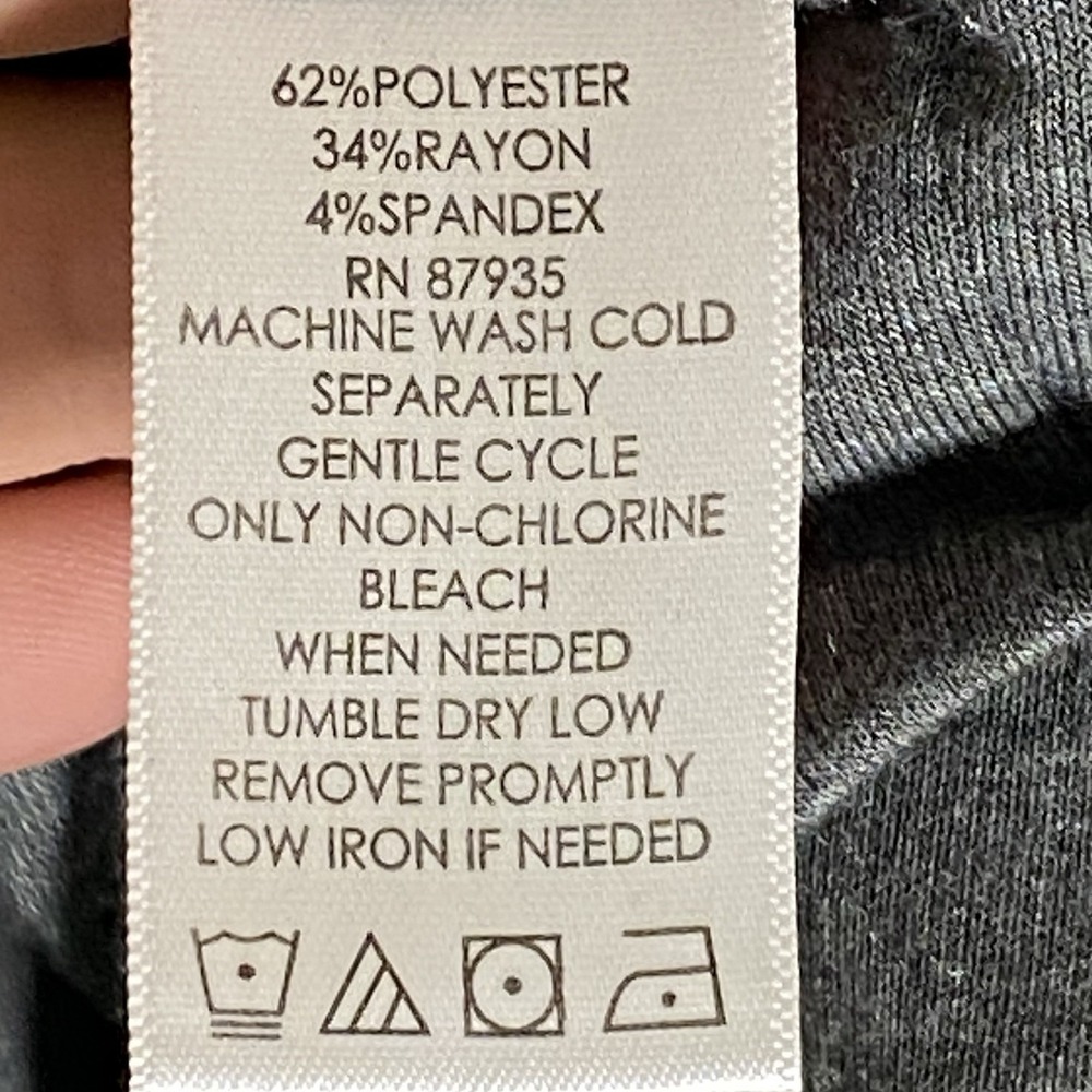 Logo Lori Goldstein Cardigan Sweater Womens XS Gray Full Zip Pockets Long Sleeve - Picture 12 of 16
